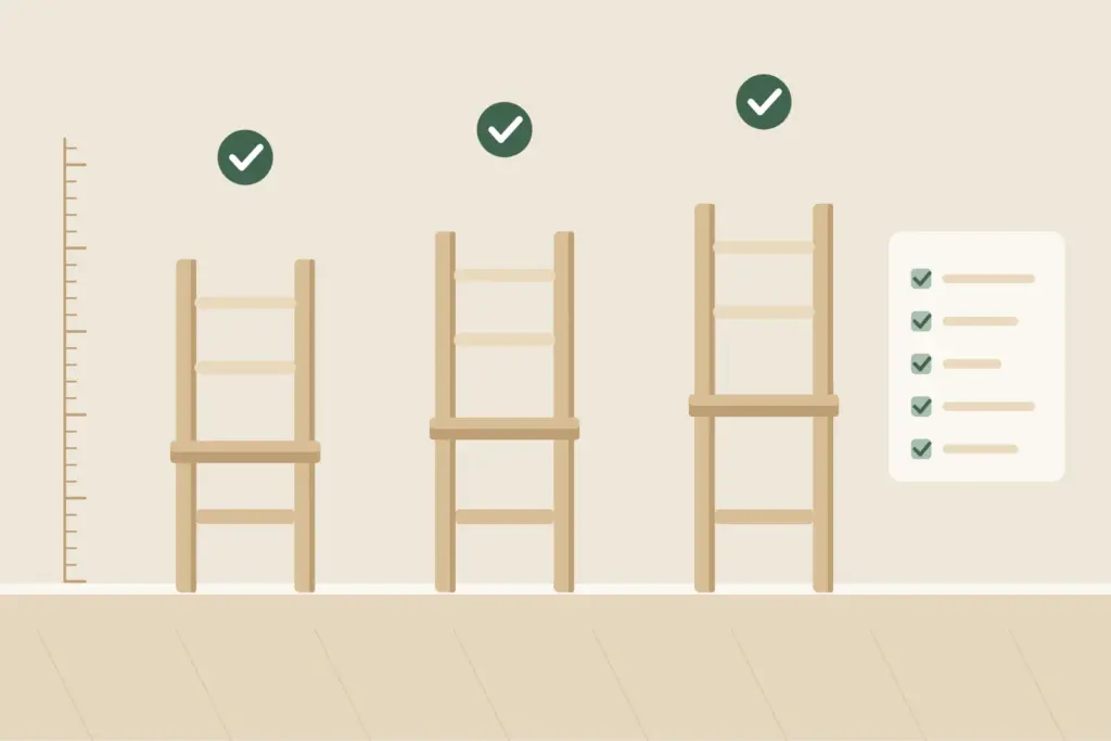 Drei Lerntürme im Vergleich mit Checkliste